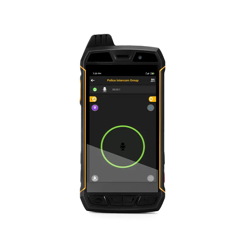 Android 4G LTE Poc เครือข่ายสาธารณะโทรศัพท์มือถือ ZELLO วิทยุสองทางไม่จํากัดระยะทาง Ptt SOS เครื่องส่งรับวิทยุพร้อมซิมการ์ด