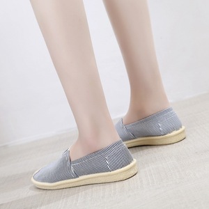 Zapatos de tela de primavera para mujer, zapatos de <span class=keywords><strong>pescador</strong></span>, ligeros, transpirables, de suela plana y poco profunda. - Product Image 4