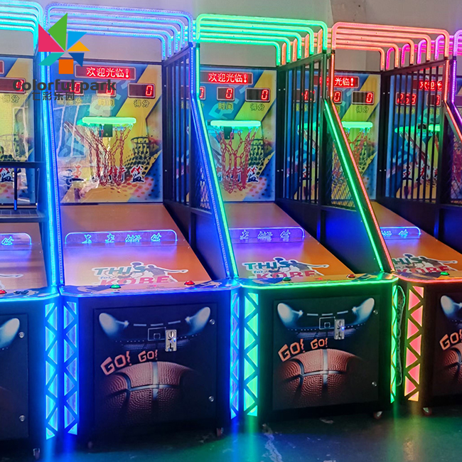 High Quality Coin-operated Basketball Machine, Indoor Street Entertainment Center, Electronic Basketball Machine, Coin Operation