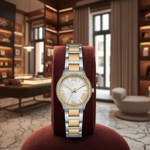 Elegante Reloj de Cuarzo Analógico para Mujer con Caja de Acero Inoxidable, Cristal Mineral, 31 mm de Diámetro, Resistente al Agua y Manecillas Luminosas - Product Image 5