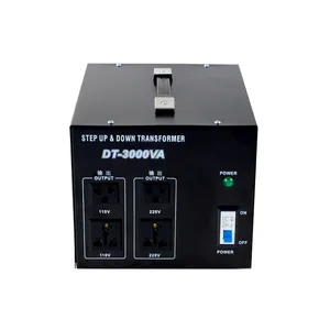 מתח הנוכחי ממיר 5kva שלב עד רובוטריקים ac כדי dc dc24v מחיר של 220 וולט צעד למעלה שנאי