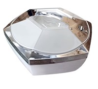 Ensemble Premium de 3 casseroles isothermes octogonales de 5L, 6L et 7L avec bordure dorée pour la restauration, les potluck, les banquets et les événements en Afrique et au Canada