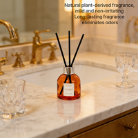 Diffuseur de parfum d'ambiance de luxe personnalisé avec fleur Sola, parfum d'intérieur longue durée non toxique pour chambre et salon