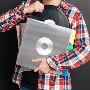 Biểu tượng tùy chỉnh sinh thái thân thiện 12.75 inch rõ ràng mật độ cao Polypropylene Vinyl ghi lại tay áo bên ngoài - Product Image 5