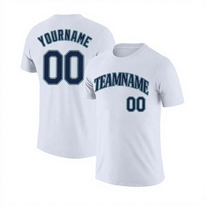 Custom Men's <b>White</b> <b>T</b>-<b>Shirt</b> Short Sleeve O-Neck Regular Fit Printed Letter Design Team Name Number Back Front - Product Image 4