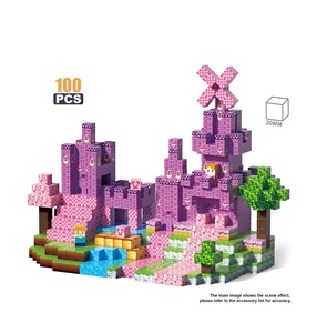150 Piezas, Nuevo Juego de Construcción con Temática de Bosque, Regalo para Niños, Bloques de Construcción Magnéticos DIY para el Desarrollo de la Inteligencia - Product Image 6