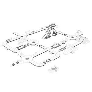 Parc aquatique gonflable, château flottant, équipement de jeux pour enfants, usage commercial extérieur, grande capacité, PVC - Product Image 1