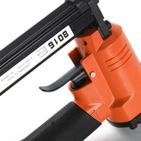 Agrafeuse pneumatique calibre 21, agrafeuse à fil 8016 pour agrafes à fil fin, support OEM personnalisable