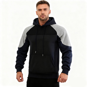 Nuevo Suéter con Capucha Oversize Sólido para Otoño/Invierno, Estilo Urbano y Deportivo, con Costuras Laterales Holgadas y Combinación de Colores Juvenil - Product Image 2