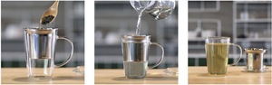 Ensemble de tasses <span class=keywords><strong>à</strong></span> <span class=keywords><strong>thé</strong></span> <span class=keywords><strong>en</strong></span> <span class=keywords><strong>verre</strong></span> <span class=keywords><strong>avec</strong></span> couvercle <span class=keywords><strong>en</strong></span> bambou, <span class=keywords><strong>infuseur</strong></span> et couvercle, idéal pour le <span class=keywords><strong>thé</strong></span> - Product Image 5