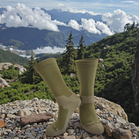 Chaussettes imperméables personnalisées de qualité supérieure, longueur de botte en laine mérinos, chaussettes unisexes de randonnée