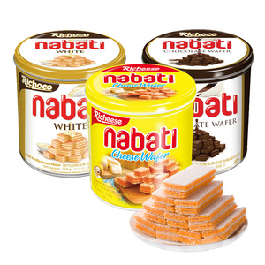 ขนมเอเชียคุณภาพสูง รสช็อกโกแลต ไส้ครีมมี่โรล ไส้เวเฟอร์ริชีส ชีสครีมเวเฟอร์ 350 กรัม - Product Image 1