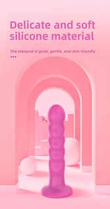 Bouchon anal en silicone avec perles, ventouse pour atrium postérieur, bande anale, produits sexuels pour adultes, vente en gros, fouet anal - Product Image 6