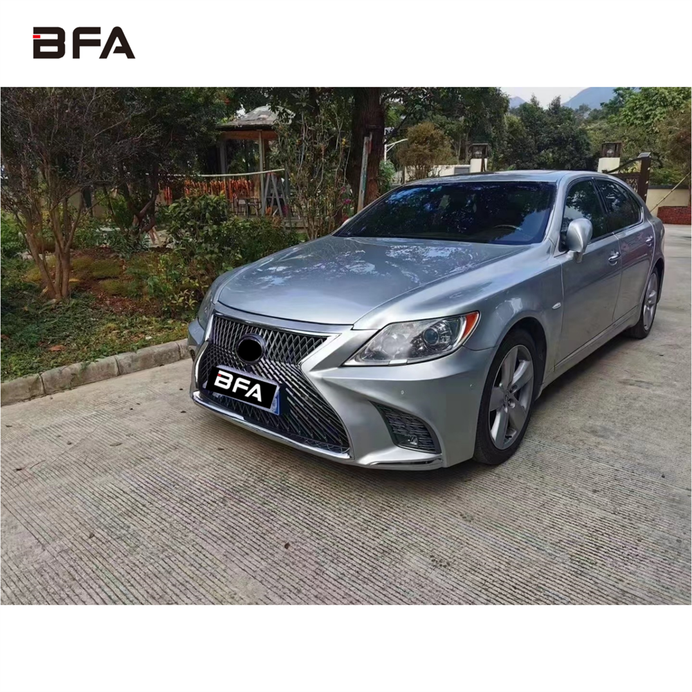 Lexus LS460 Upgrade - New Front Bumper Grille 2018 Style