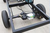 60V 5000W 2000KG 550-13 roue boîte de ramassage camion salle à manger Bus voiture électrique tracteur remorque Construction plate-forme châssis