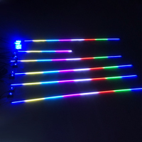 Kit d'éclairage d'ambiance pour voiture, lumière d'ambiance magique couleur RGB, bande LED intérieure 12V, contrôle par application, synchronisation musicale, éclairage automobile universel