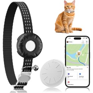 ปลอกคอติดตาม GPS สำหรับแมว ZFSJTAG กันน้ำ พร้อมกระดิ่ง ติดตามตำแหน่งแบบเรียลไทม์ สำหรับแอป iOS - Product Image 1
