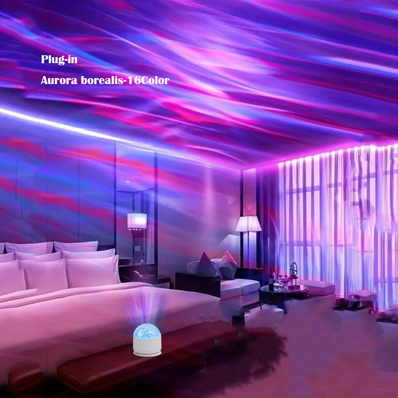 Plug-in Aurora borealis-16Color with Remote Control