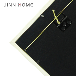 Jinn Home 4X6 Marco <span class=keywords><strong>de</strong></span> <span class=keywords><strong>fotos</strong></span> blanco mate Marco <span class=keywords><strong>de</strong></span> madera Clip <span class=keywords><strong>de</strong></span> corazón personalizado Imagen - Product Image 5
