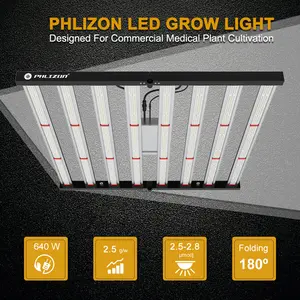 Waterproof Led Grow Light 640w For Grow Room Complete Kit Vegetable Grow Led Led Grow Box Samsung With Wholesale Price