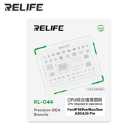 RELIFE RL-044 IPZ18 IP18-A20/A20Max CPU Universal Stencil/0.12mm