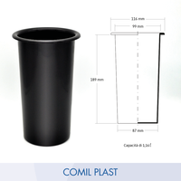 Vase funéraire de style européen de qualité supérieure, insert personnalisé pour monument, cimetière, mausolée, hauteur 8 pouces