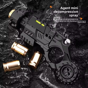 Mini resistente in lega di metallo lancia guscio di espulsione pistola a spruzzo di plastica proiettile Stress sollievo Fidget per Fidget Slider giocattolo giocattolo - Product Image 4