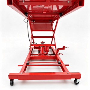 Elevador de Tijera Neumático Hidráulico para Motocicletas Liftool, Fabricante OEM, 1000 LBS, Mesa Elevadora de Reparación de Acero con Aire - Product Image 5