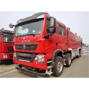 Camión de Bomberos de Rescate Diésel Howo de 25 Toneladas, Nuevo, Configuración de Tracción 8x4, Camión Cisterna con Capacidad de >10000L, Transmisión Manual - Product Image 1