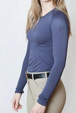 Chemise d'équitation à manches longues sans couture, produit pour chevaux de spectacle, chemises d'équitation pour concours, personnalisable - Product Image 4