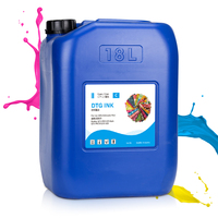 Drum Tinta 18000ml untuk Brother GTX PRO dengan Chip Premium Bulk DTG Pigment Ink untuk Brother GTX-600 GTX PRO B