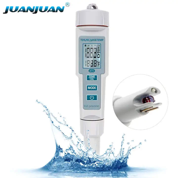 4 In 1 Ph Meter Ph/tds/ec/temperature Meter Digital Water Quality