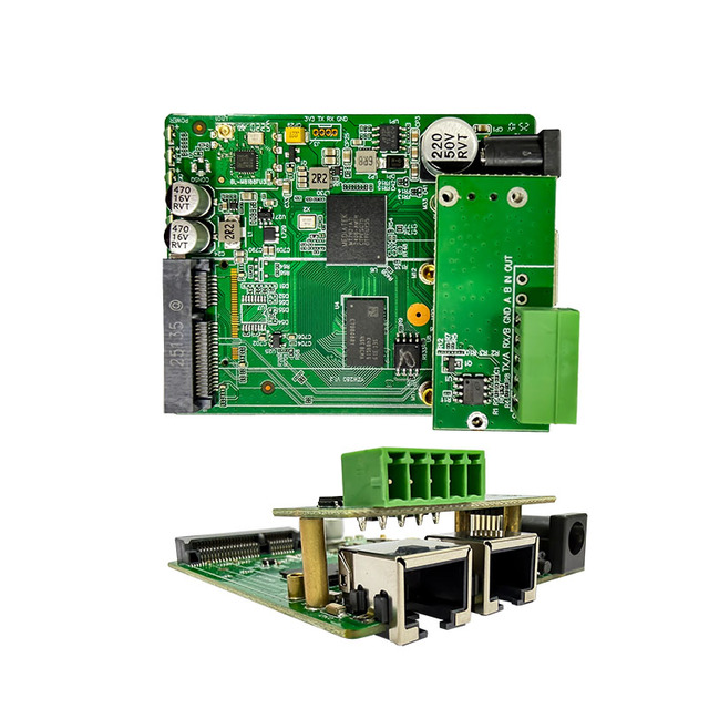 China Custom Multilayer PCBA Assembly with Circuit Protection Linux/OpenWrt OS 4G/WiFi-Professional Manufacturer