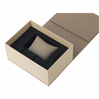 Caja de Reloj de Lujo Moderna, Personalizada y Ecológica con Materiales Reciclados, Laminación Mate, Logotipo Personalizado Incluido