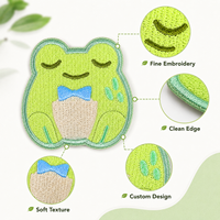 Patchs brodés personnalisés en gros avec motifs animaux – Créez vos motifs, appliqués thermocollants pour vêtements d'enfants, sacs à dos, logos