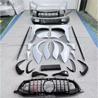 Kits en fibre de carbone style fusée GT63 à B900 comprenant pare-chocs, extensions d'ailes, lèvre de pare-chocs et calandre pour pare-chocs de voiture X290 2019+