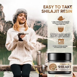 Résine de Shilajit de qualité or de l'Himalaya, très demandée, 85+ oligo-éléments, acides fulvique et humique |   Énergie, concentration et soutien à la récupération - Product Image 5