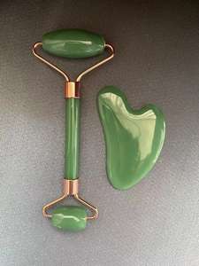 Rodillo facial de jade natural de alta calidad personalizado, herramienta de belleza para spa <span class=keywords><strong>Gua</strong></span> <span class=keywords><strong>Sha</strong></span>, masajeador, rodillo de jade y juego de <span class=keywords><strong>Gua</strong></span> <span class=keywords><strong>Sha</strong></span> para cara y ojos - Product Image 5