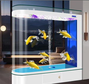 Nouvel <span class=keywords><strong>Aquarium</strong></span> de Luxe 2026 avec Écran de Séparation <span class=keywords><strong>en</strong></span> Verre Ultra Blanc, Filtre Flottant <span class=keywords><strong>en</strong></span> Verre, 600L, pour Extérieur et Bureau - Product Image 3