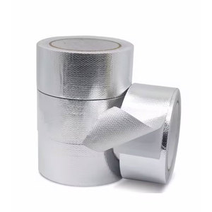 Ruban adhésif imperméable résistant aux hautes températures, <span class=keywords><strong>en</strong></span> aluminium épais avec butyl, pour la réparation des fissures des murs, des piscines, des toits et des conduits, auto-scellant - Product Image 1