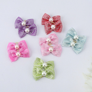 Accesorios para el Cabello de Perros con Bonitos Lazos de Goma, Accesorios para Mascotas para Teddy <span class=keywords><strong>Yorkshire</strong></span>, Venta al Por Mayor - Product Image 2