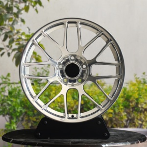 Rines de Aleación Forjados Cóncavos Pulidos T6061 de 20 21 22 23 24 Pulgadas 5x112 5x114.3 5x120 para Honda <span class=keywords><strong>Fiat</strong></span> 500 Jdm Wheels Fl5 Civic Type - Product Image 1