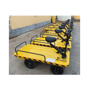 Carro de plataforma de camión de almacenamiento de ladrillos de cuatro ruedas eléctrico - Product Image 4