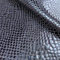 Faible quantité minimale de commande polyester spandex élastique paillettes réfléchissant serpent impression tissu jogging
