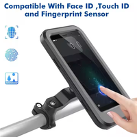 Support de téléphone universel flexible à rotation 360°, écran tactile réglable, étanche, bras télescopique pour moto et vélo