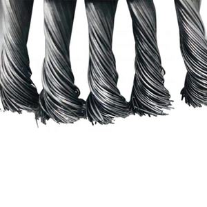 Robuste 6 ''coupe-herbe ronde universelle type de <span class=keywords><strong>roue</strong></span> de fil d'acier pour débroussailleuse - Product Image 4