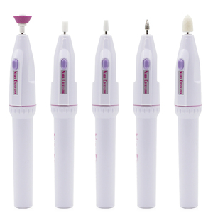 Professionnel <span class=keywords><strong>5</strong></span> en 1 Électrique Perceuse À Ongles Kit Batterie Manucure Pédicure Meulage Polissage perceuse à ongles - Product Image 5