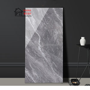 Azulejos vitrificados Serie de mármol Azulejos de piso 1200x600 Sólido Semi brillante Chimenea esmaltada Azulejo de porcelana Book Match - Product Image 1