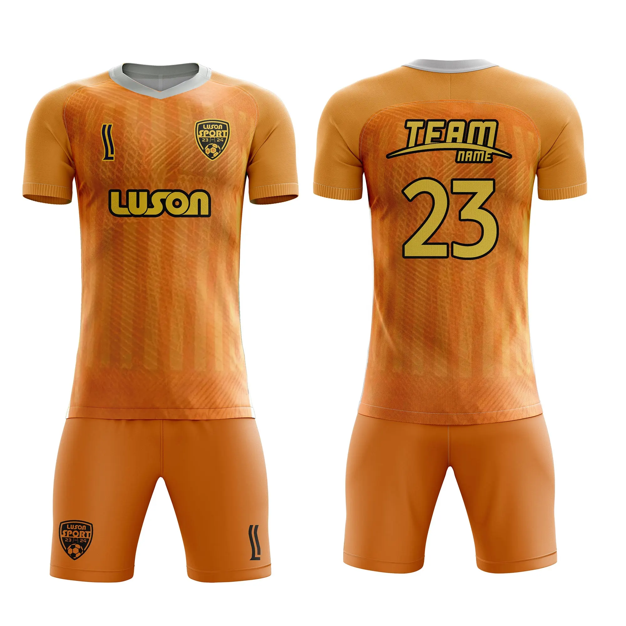 Luson nouvelle saison Club équipe de haute qualité personnalisé respirant impression numérique vêtements de football uniforme maillot ensemble maillot de football