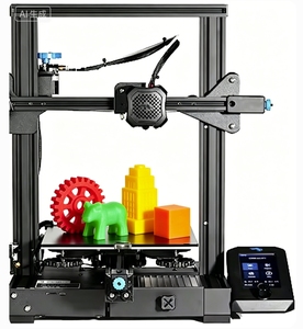 School Office and Home Small Size Desktop Automatic New 3D Printer 220x220x250mm Build Volume FDM Technology with High-Accuracy
